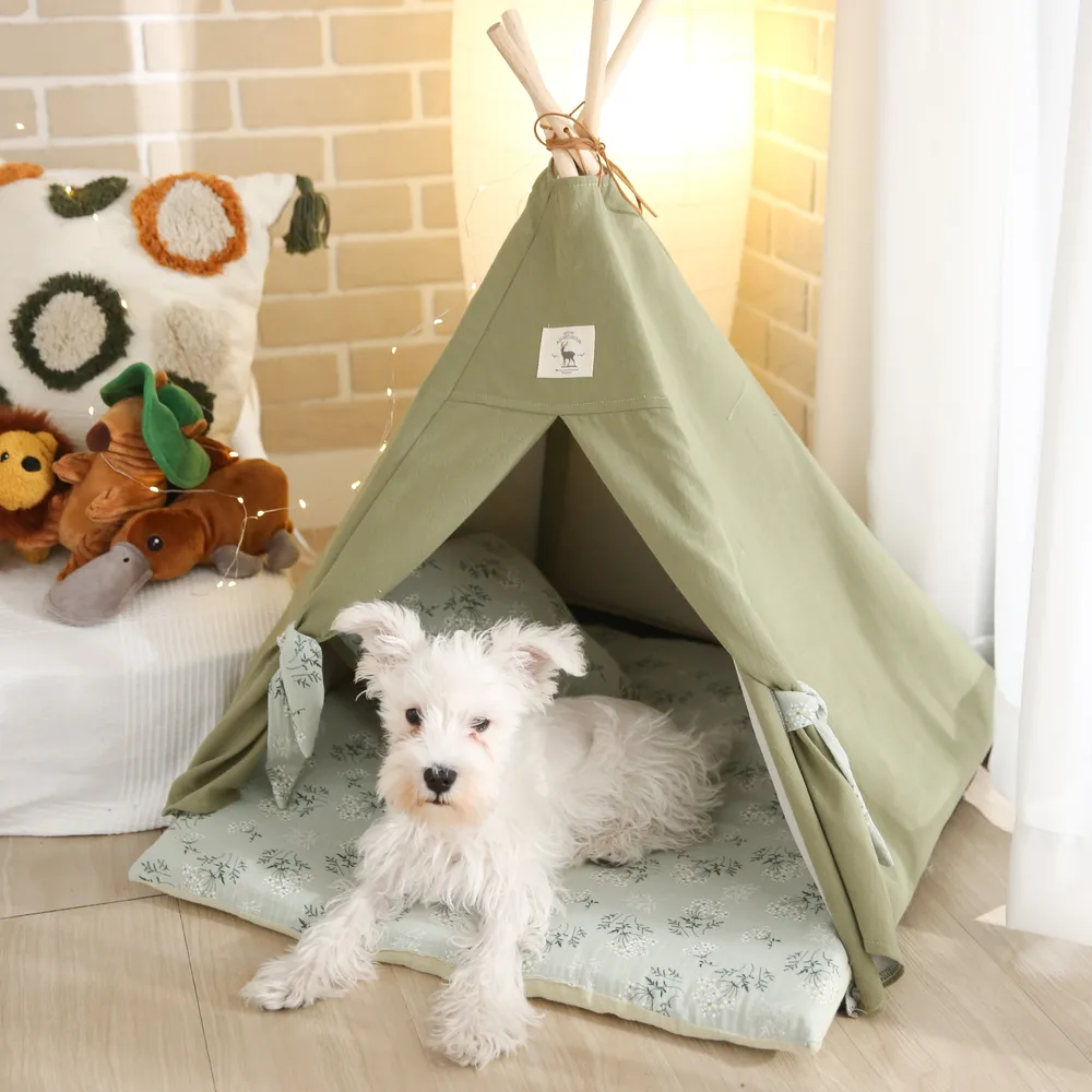 Tent Dog Bed Batched