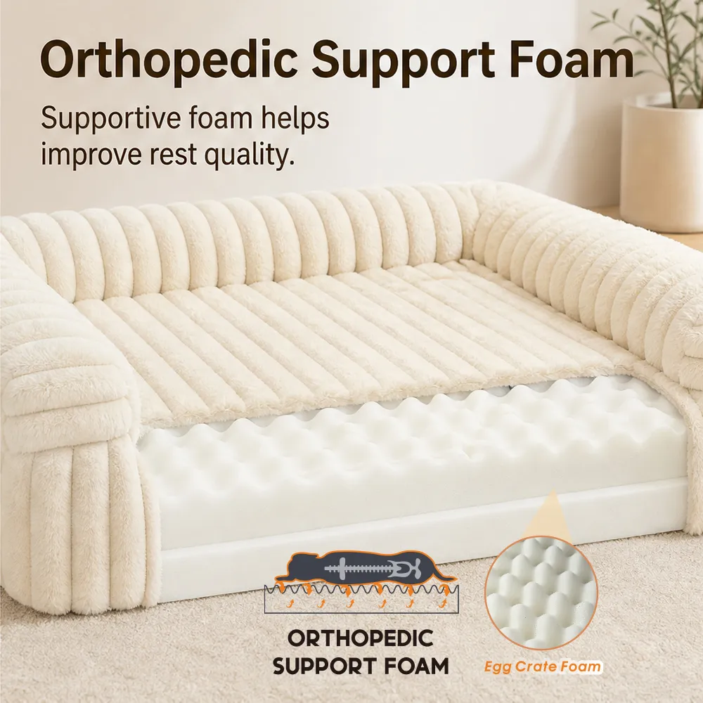 Orthopedic foam dog Bed