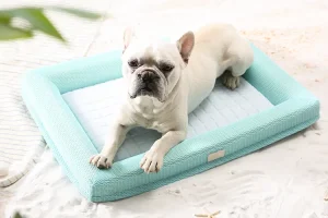 Best cooling dog bed with 4D Air Fiber mattress
