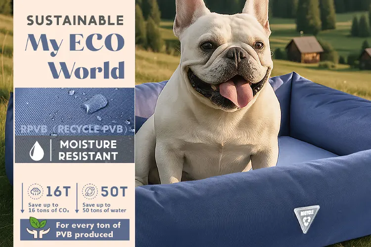 eco friendly RPVB pet bed products