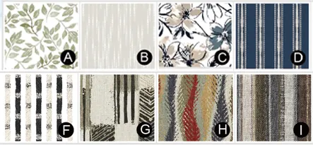 Popular printed patterns of Sustainable Dog Beds