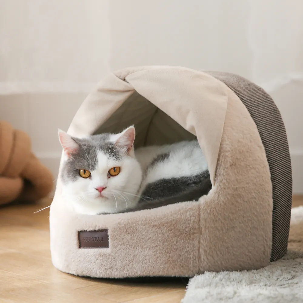 Wholesale Self Warming Cat Cave Beds