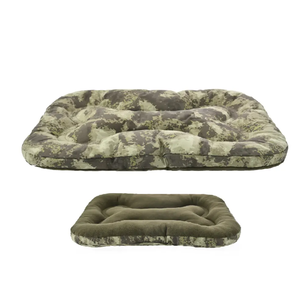 Wholesale durable 1050D oxford dog camping cushion with reversible cover