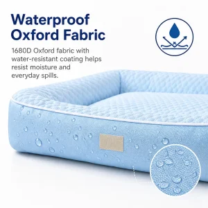 Cooling Ice Bean Dog Bed