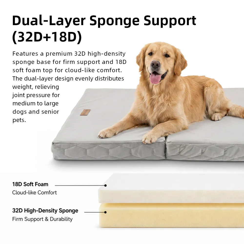 Airflow Cooling Orthopedic Dog Bed