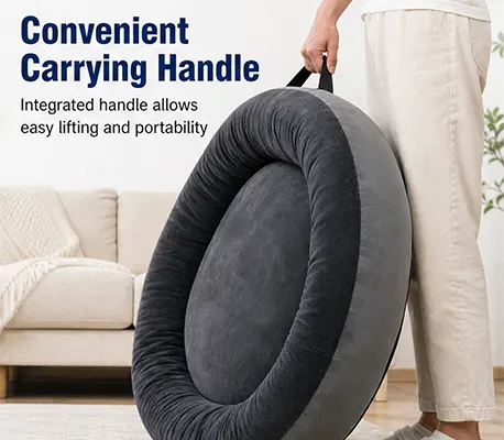 Convenient carrying handle detail on YF142265