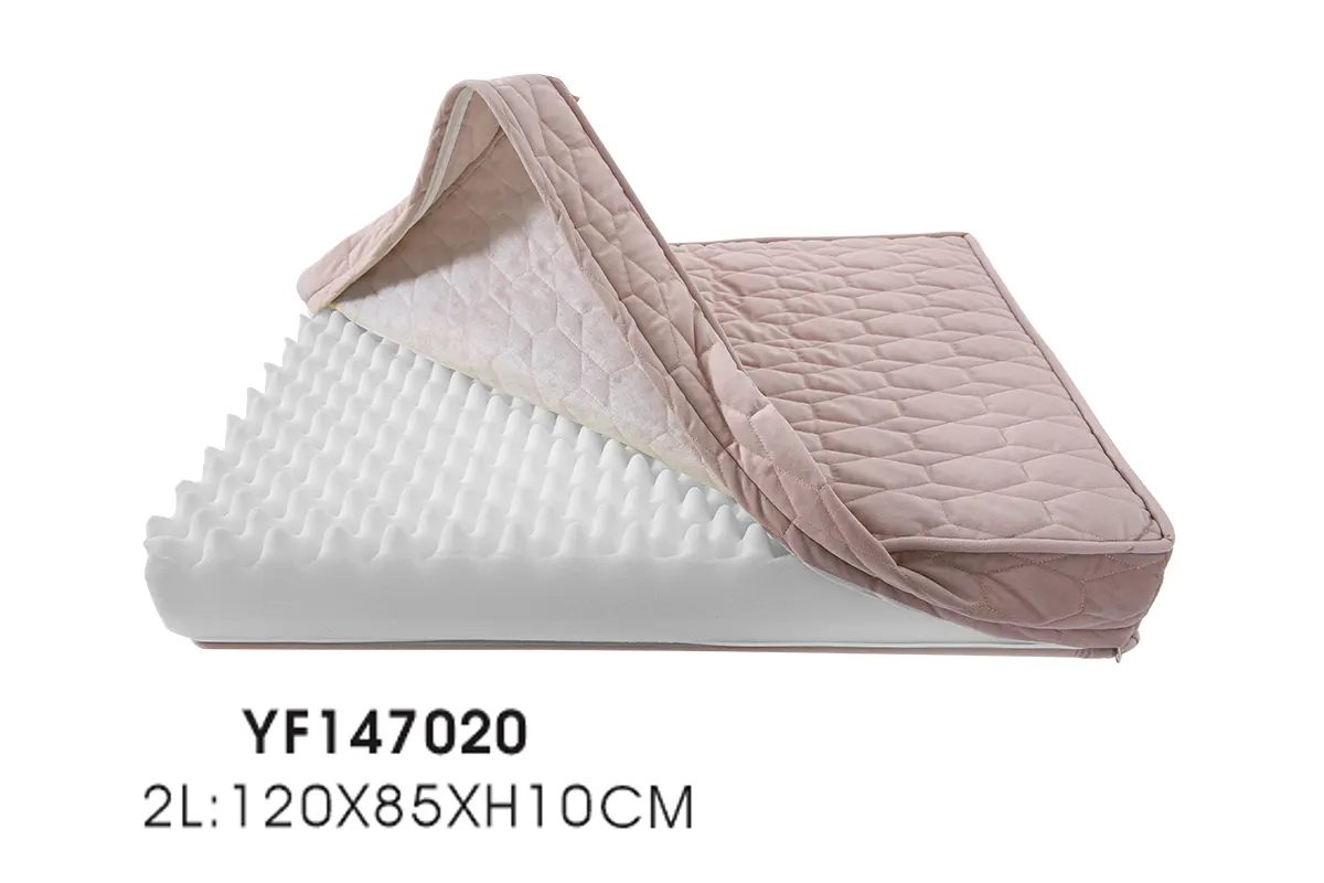 YF147020 large dog bed specification with egg crate foam and removable washable cover